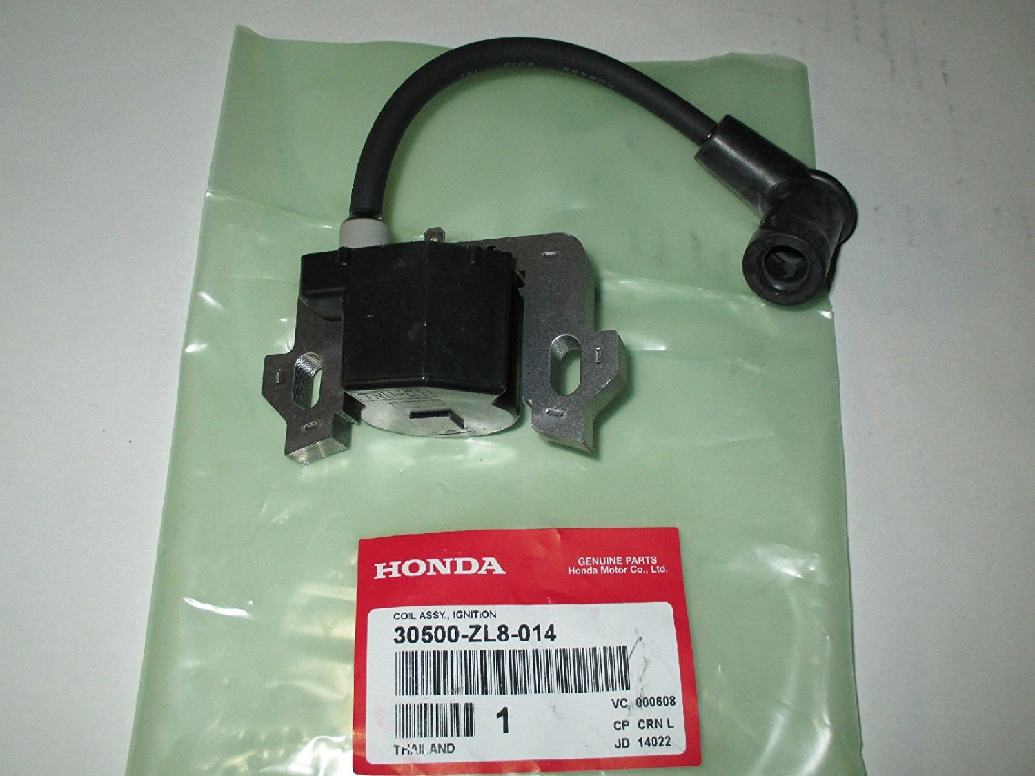 Shii　0308 NEW OEM Honda IGNITION Coil Assy 30500-ZL8-014 | eBay