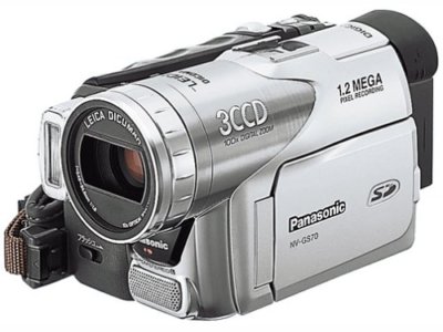 DVカセット】Panasonic MiniDV NV-GS70K・ファインダーのみ故障・液晶