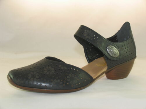 Zapatos de tacón bajo goma Rieker para De mujer