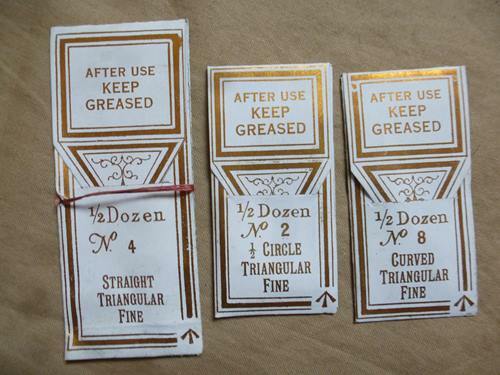 Lot 3 Pochette Aiguilles Chirurgicales Infirmier Britannique Tommies 1939-1945