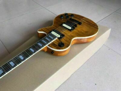 1959 R9 LP Electric Guitar Tiger Flame Brown Burst Standard Electric Guitars