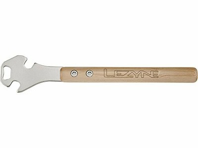 Lezyne, Chiave per pedali bici, Argento (silber), 278 x 134 mm (c4F)