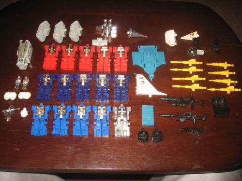 Takara Revell Robotech Robolinks Force 51 Blue & Red 2