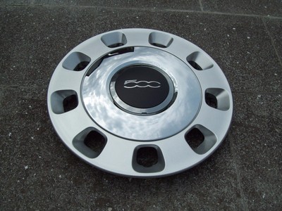 Fiat 500 JEDES MODELL RADVERKLEIDUNGEN NABENKAPPEN KUNSTSTOFF Komplettset 334375123055