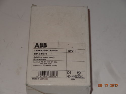 Fuentes de alimentación industrial ABB carril DIN