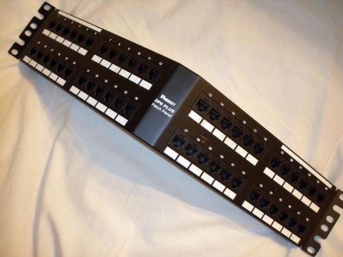 Panduit UTP28SP8YL Patch Cord Cat 6 UTP 28 AWG Copper 8 ft Yellow