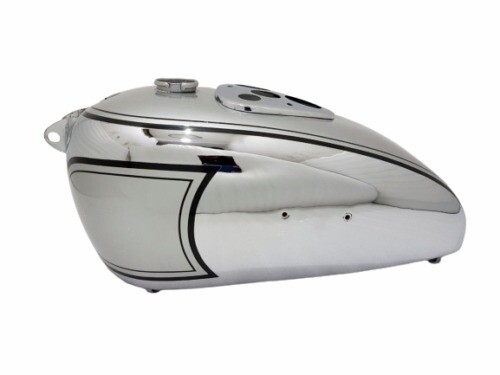 BSA M20 21 Dlx M22 M23 24 Silver & Chrome Petrol Tank 1938-40 With Cap 