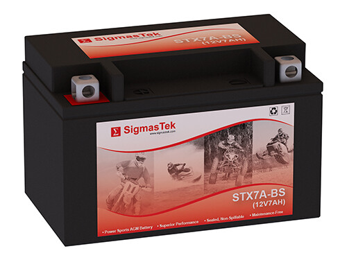 YTX7A-BS High Performance AMG Battery Replacement By SigmasTek Brand
