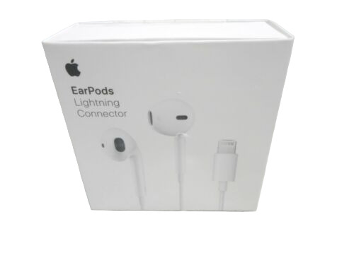 Genuine Apple - Earpods With Lightning Connector - White  Mmtn2am/A - New