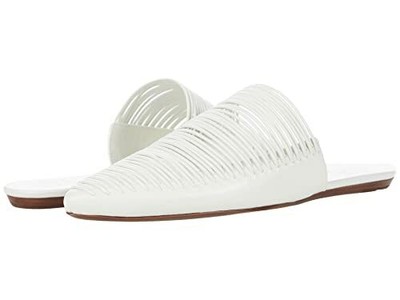 

Шлепанцы на плоской подошве Tory Burch Sienna (белые)