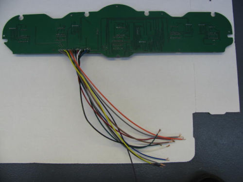 Ford Mustang Digital Dash Panel for 1965-1966 Gauges by Intellitronix White LEDs