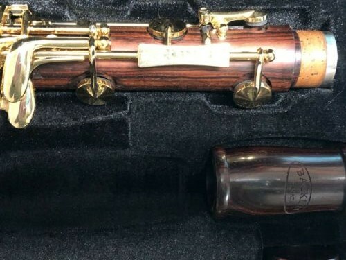 Backun Clarinet, Bb, Model F, Cocobolo and Gold Keys Store Demo