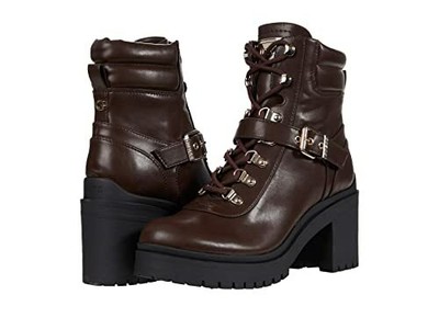 

GUESS Ботинки на шнуровке Canaly (коричневые)
