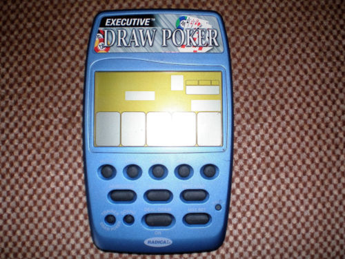 [新品未開封] Radica ポケットポーカー ロイヤルフラッシ3000 VINTAGE RADICA POCKET POKER ROYAL FLUSH 3000 MODEL 1310 HANDHELD