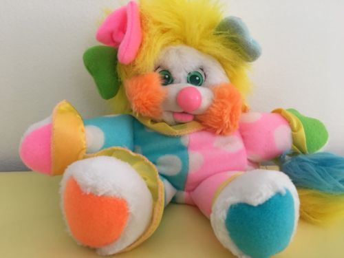 Peluche Popples Ballerine Carnaval, Mattel Années 80, Neuve