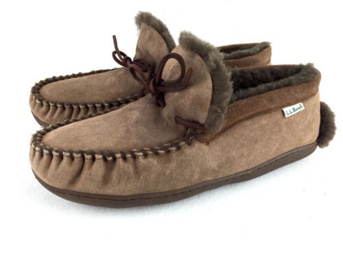 L.L.Bean Men's Leather Slippers