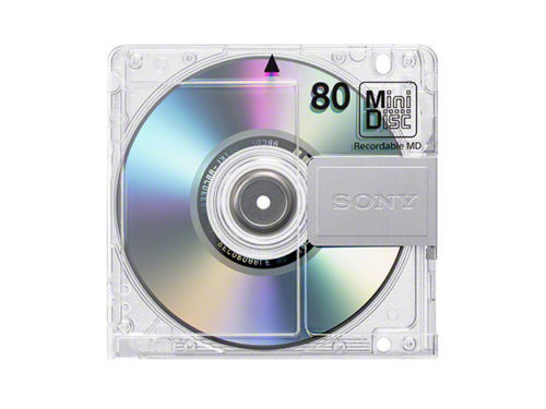 Blank MiniDiscs