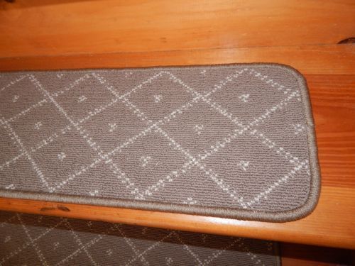 Mezcla de lana geométrico Alfombras de escaleras