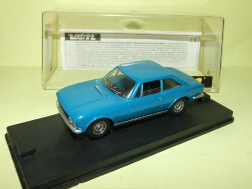 Miniature Polistil SB 1/43 - Peugeot 504 Coupé Bleue - Bon état Sans Boîte