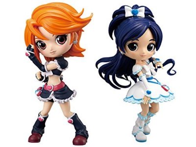 Qposket Cure White & Cure Black フィギュアセット Q posket Precure Cure Black & Cure White Set Normal color