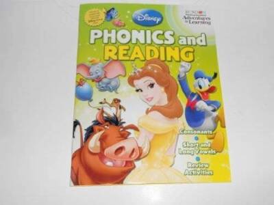 Disney Adventures in Learning Phonics & Reading Workbook (Grade 1) - VERY GOOD