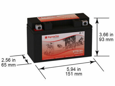 Power Source WP7B-4 SigmasTek Battery Replacement