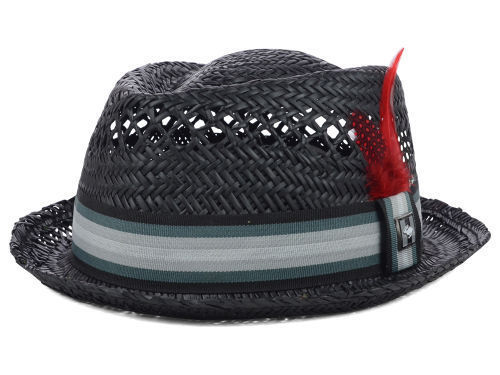 NWOT Peter Grimm Gray trilby/fedora Hat Peter Grimm Trilby Fedora Hat Gray Black L/XL Rockabilly | eBay main image 2