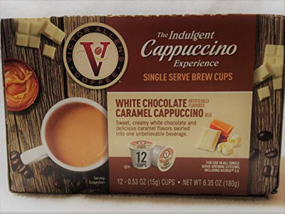 Single Serve Brew Cups,white Chocolate Cappuccino...