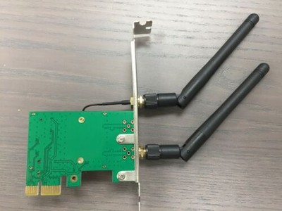 Dual Band 300Mbps 2.4/5Ghz Wireless PCI-E intel 6205 WiFi Adapter Card Desktop