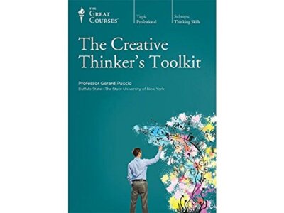 Great Courses The Creative Thinker's Toolkit Guidebook & DVD Set