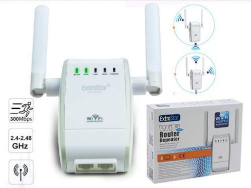 Amplificatore Segnale Wireless Wifi Ripetitore Range Extender Lan U5 Linq