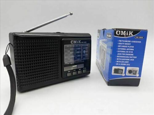 Radio Cmik Mk-978 Fm Altoparlante Portatile Audio Scan Automatico 87-108mhz cir