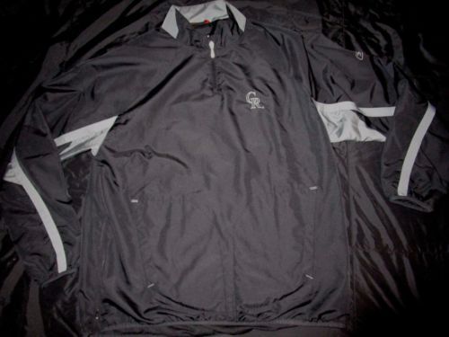 Colorado Rockies Mens Small - 2X-Large Embroidered Full Zip Track