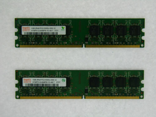 Hynix 1GB 1Rx8 PC2-6400U-666-12 RAM Desktop Memory | eBay