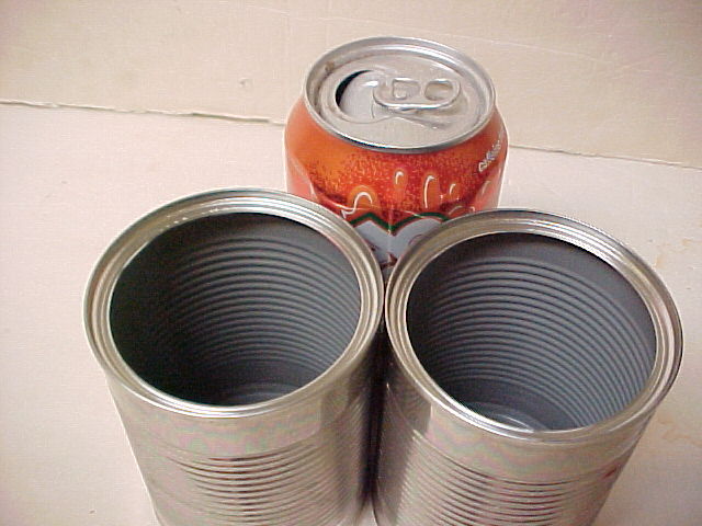 30 Empty TIN CANS craft cans CANDLE SUPPLIES  target shooting Hunting