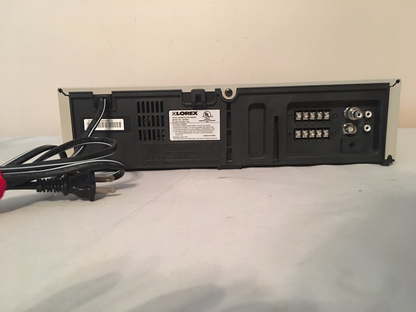 New Sylvania SY96R VCR VHS Video Cassette Recorder - New In Open Box