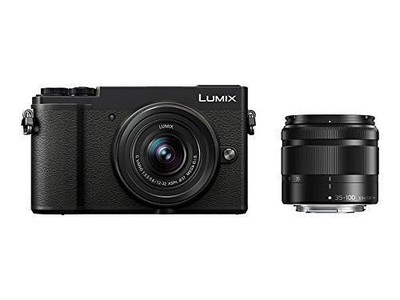 FOTOCAMERA MIRRORLESS DIGITALE PANASONIC LUMIX DC-GX9 + 12-32+ 35-100 BLACK