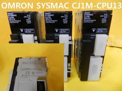 [Used] OMRON / CJ1M-CPU13 / CPU SYSMAC UNIT, 1pcs