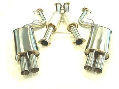 Rogan Megane② 2本 MEGAN RACING CATBACK NA TYPE EXHAUST FOR 02-03 NISSAN SENTRA