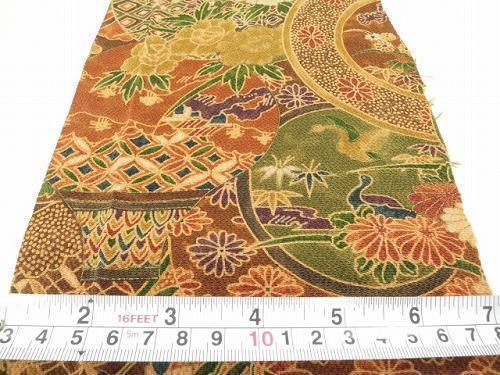 7365719: JAPANESE KIMONO JAPANESE FUKURO OBI / WOVEN ASANOHA 7365719: JAPANESE KIMONO JAPANESE FUKURO OBI / WOVEN ASANOHA