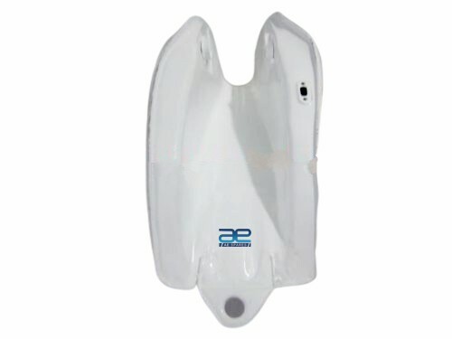 Yamaha RD350LC 1980-81 White Painted Petrol Fuel Tank With Cap & Key  