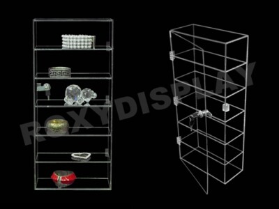 Clear Acrylic Display Tower Case #JW-AD-F1022