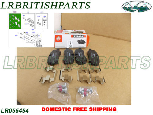 10 Ferodo Platinum Rear Brake Pads for 1989-1999 Kawasaki