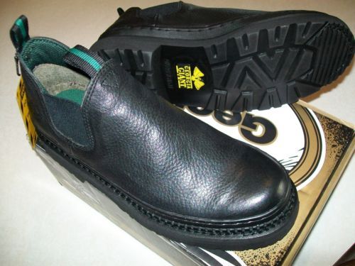 NWOB Georgia Boot Men\'s Size US 11.5 Wide Romeo Super Lyte Black Shoe GB00634 NWOB Georgia Boot Men main image 2