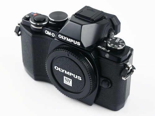 Olympus OM-D E-M10 schwarz Gehäuse Body #X1936
