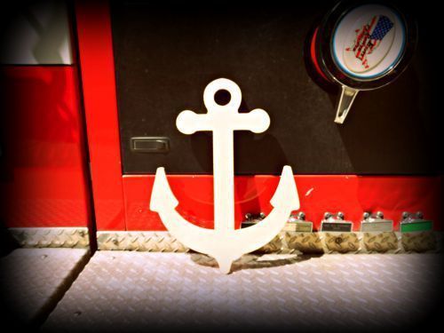 Wood Anchor Shape, Unfinished Anchor Shape, Wooden Anchor Cutout, Paintable