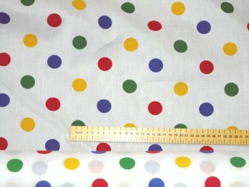 Polka Dot 100% Cotton Craft Fabric