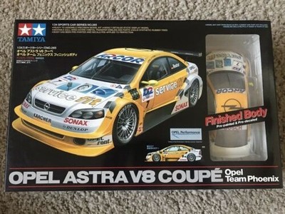 Tamiya 1/24 Opel Astra V8 Coupe Finished BodyPlastic Model Kit 24265