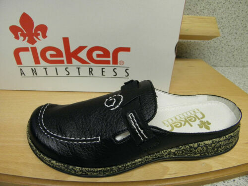 Schwarze Rieker Damen-Sandalen