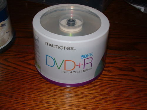 Memorex CDs, DVDs and Blu-ray Discs